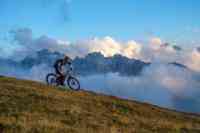 E-Biker auf der Plose