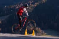 Vorderrad anheben